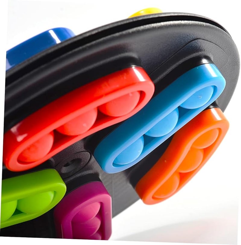 لعبة فانزاك الدوارة للضغط على الكرة المتاهة للأطفال لتخفيف التوتر لون عشوائي - Image 3